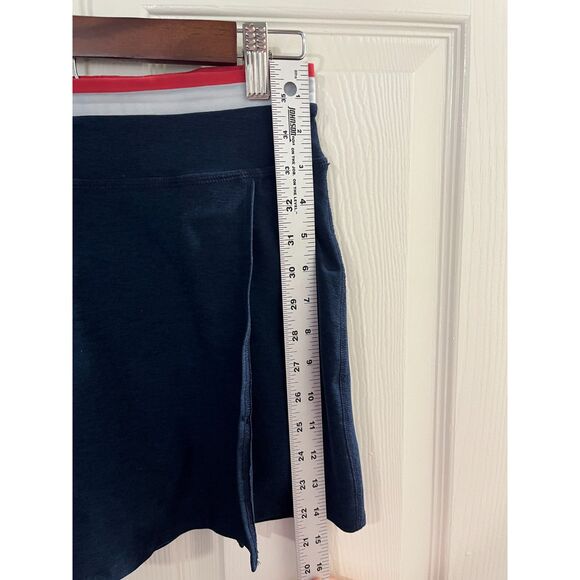 Beyond Yoga Spacedye Sea You There Wrap Skort Size Small Blue Athletic - Picture 8 of 10